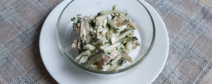 Кальмаровый салат с рисом рецепт 👌 с фото пошаговый | Как готовить рыбу и морепродукты